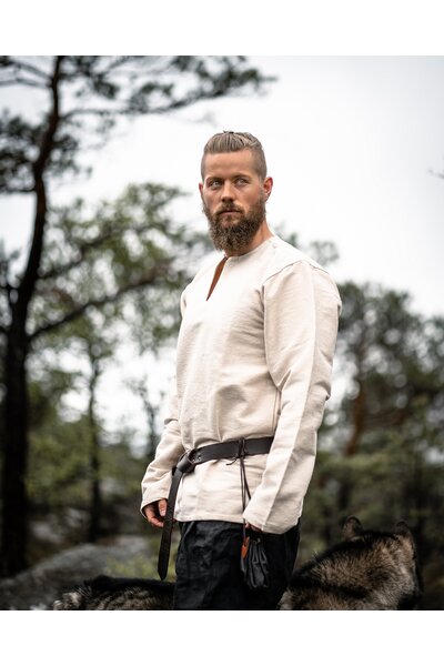 Viking tunic Hans, natural - Celtic Webmerchant