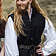 Leonardo Carbone 17th century sailor vest, black - Celtic Webmerchant