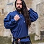 Camisa pirata con cordones, azul - Celtic Webmerchant