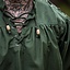 Camisa pirata con cordones, verde - Celtic Webmerchant