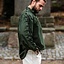 Camisa pirata con cordones, verde - Celtic Webmerchant