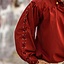 Camicia pirata con lacci, rosso - Celtic Webmerchant