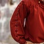 Pirate shirt med snørebånd, rød - Celtic Webmerchant