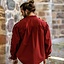 Pirate shirt with laces, red - Celtic Webmerchant