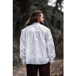 Pirate shirt with laces, white - Celtic Webmerchant