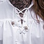 Pirate shirt med snørebånd, hvid - Celtic Webmerchant
