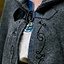 Manteau brodé Damia avec péroné, gris - Celtic Webmerchant