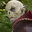 Donkergroen Wild Orc Masker, LARP - Celtic Webmerchant