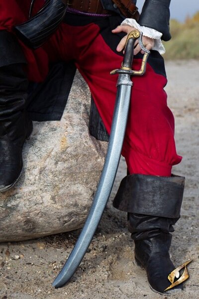 Krökt larpsabre, 85 cm - Celtic Webmerchant