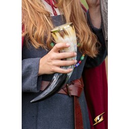 Drinking horn Alruna, light - Celtic Webmerchant