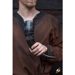 Drinkhoorn druïde 0,5L, donker - Celtic Webmerchant