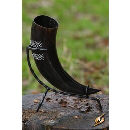 Drinking horn Druid 0,5L, dark - Celtic Webmerchant