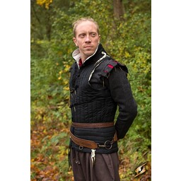 Braided sword belt, brown - Celtic Webmerchant