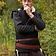 Epic Armoury Ceinture d'épée tressée, rouge - Celtic Webmerchant