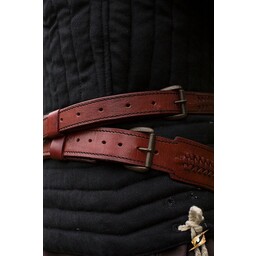 Ceinture d'épée tressée, rouge - Celtic Webmerchant