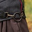 Braided sword belt, black - Celtic Webmerchant