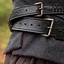 Braided sword belt, black - Celtic Webmerchant