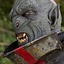 Grön Orc mask - Celtic Webmerchant