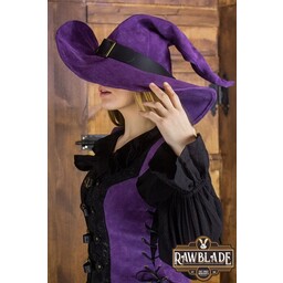Witch Hat Morgana, viola - Celtic Webmerchant