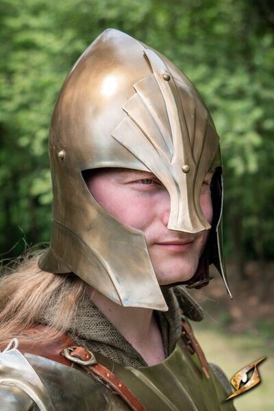 Helm Illumine, messingfarben - Celtic Webmerchant