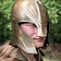 Epic Armoury Helm Illumine, messingfarben - Celtic Webmerchant
