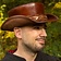 Epic Armoury Hat Deadwood, brown - Celtic Webmerchant