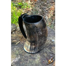 Tasse en corne Viking Arne foncé 1L - Celtic Webmerchant