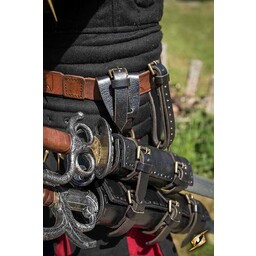 Double holder for LARP weapons, black - Celtic Webmerchant