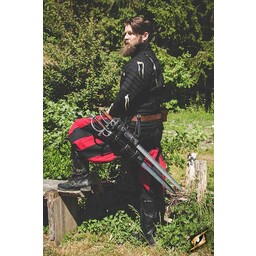 Double holder for LARP weapons, black - Celtic Webmerchant