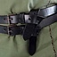 Twin X-belt, blauw - Celtic Webmerchant