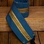 Ceinture en tissu Jeanne - Bleu / doré - Celtic Webmerchant