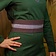 Rawblade Jeanne fabric belt - Brown / silver - Celtic Webmerchant