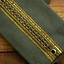 Ceinture en tissu Jeanne - Vert / doré - Celtic Webmerchant