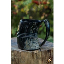 Horn cup Shetland, dark - Celtic Webmerchant