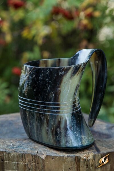 Horn cup Shetland, light - Celtic Webmerchant