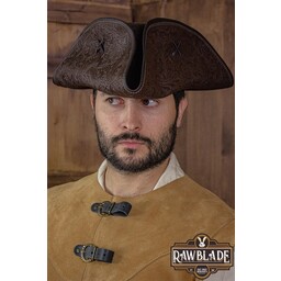Piratenhut Jack Rackham, Deluxe, Brown - Celtic Webmerchant