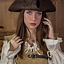 Pirate hat Jack Rackham, deluxe, brown - Celtic Webmerchant