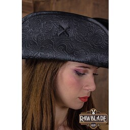 Pirate hat Jack Rackham, deluxe, black - Celtic Webmerchant