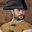 Pirate hat Jack Rackham, deluxe, black - Celtic Webmerchant