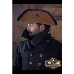 Pirate Hat Jack Rackham, marrón claro - Celtic Webmerchant