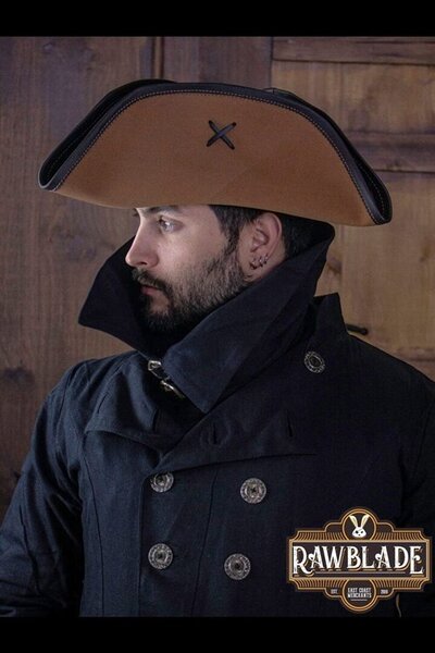 Pirate Hat Jack Rackham, jasnobrązowy - Celtic Webmerchant