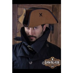 Pirate Hat Jack Rackham, Light Brown - Celtic Webmerchant