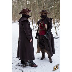 Coat Hellsing, dark brown - Celtic Webmerchant