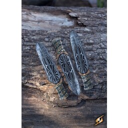 LARP Assassin Rebel knives, set of 3 - Celtic Webmerchant