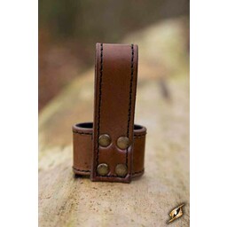 LARP Basic dagger holder, brown - Celtic Webmerchant