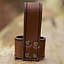 LARP Basic dagger holder, brown - Celtic Webmerchant