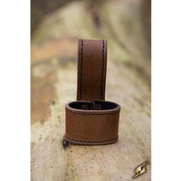 LARP Basic dagger holder, brown - Celtic Webmerchant