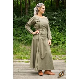 Dress Morgaine, green - Celtic Webmerchant