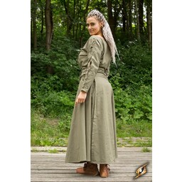 Dress Morgaine, green - Celtic Webmerchant