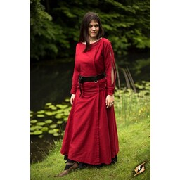 Klänning Morgaine, röd - Celtic Webmerchant